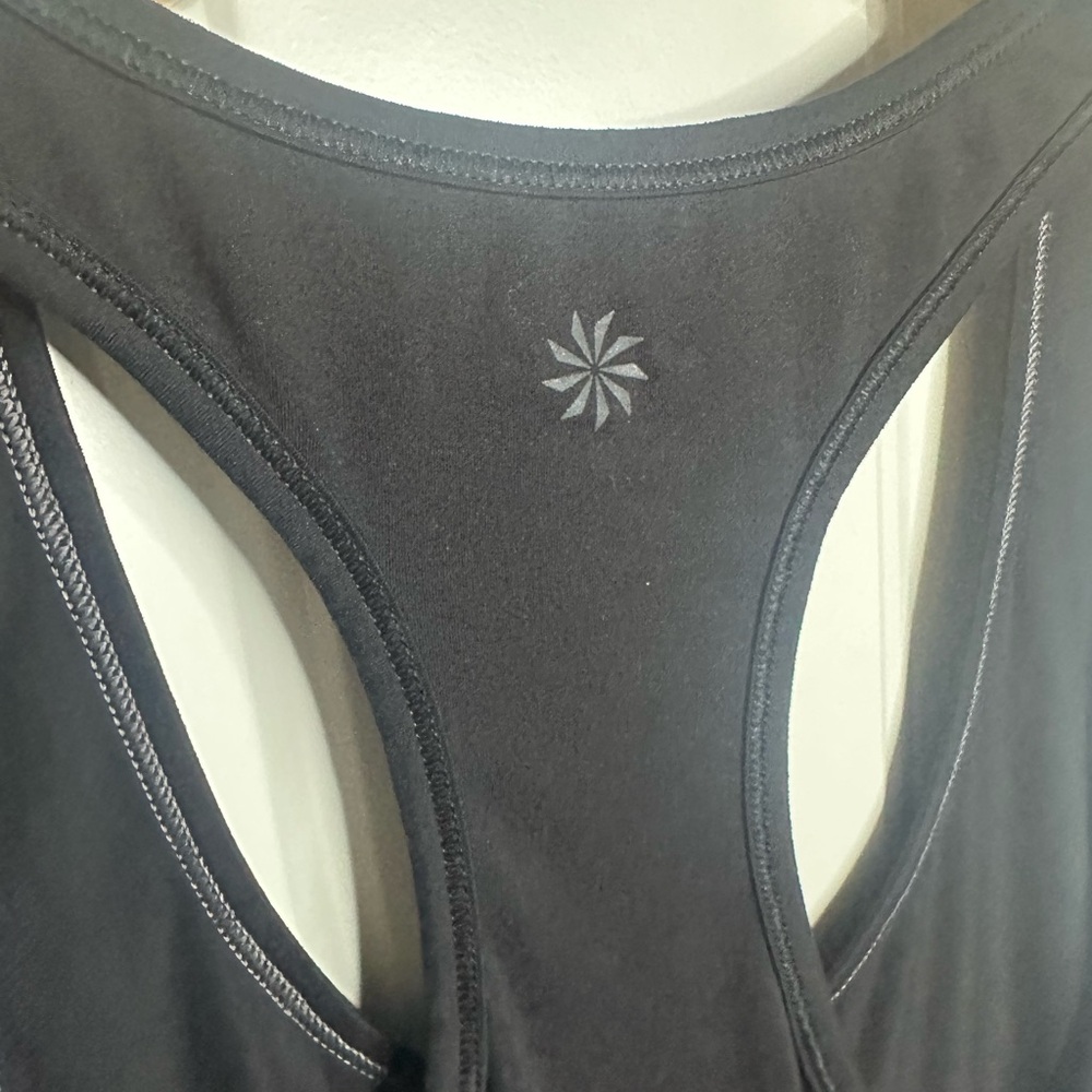 Athleta Black Racerback Performance Tank - Picture 4 of 4